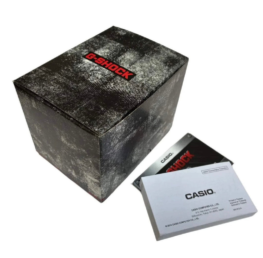 Casioak Mod Watch Gunmetal Grey Case Black Strap (Bluetooth Connection)